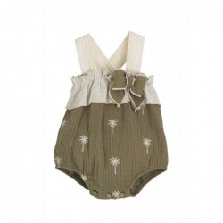 RANITA BEBE NIÑA PALMERAS KHAKI