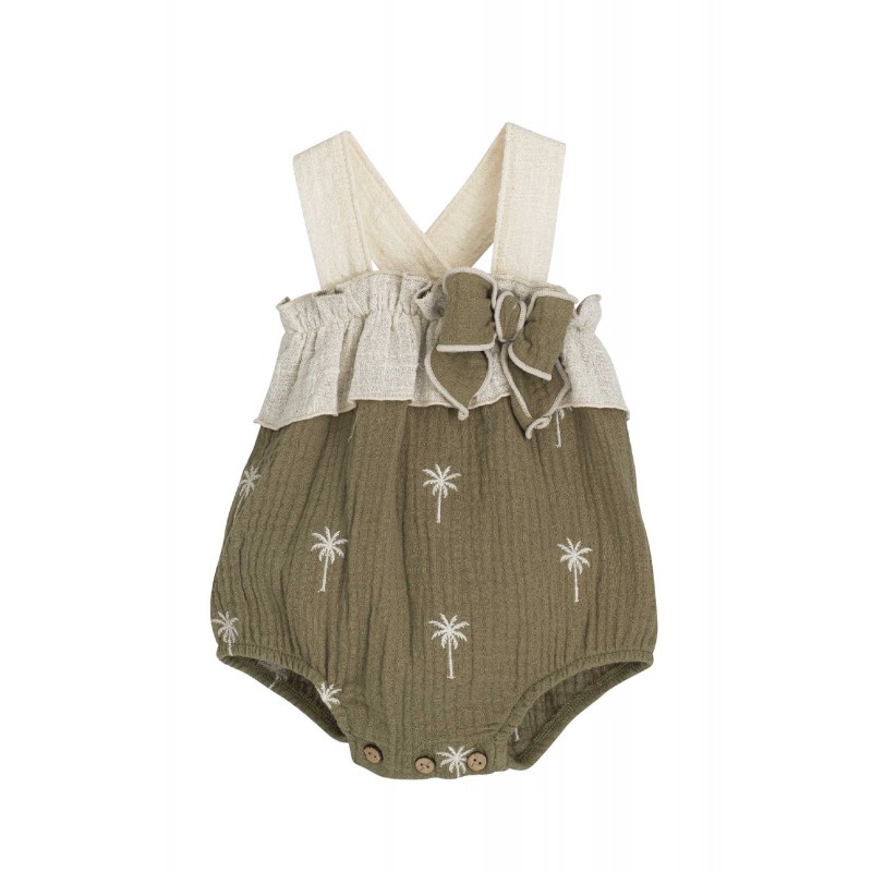 RANITA BEBE NIÑA PALMERAS KHAKI