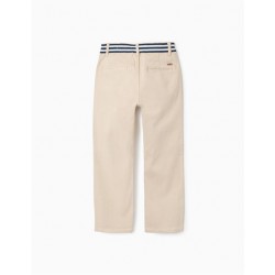 PANTALON CHINO CHICO BEIGE