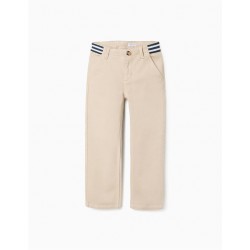PANTALON CHINO CHICO BEIGE