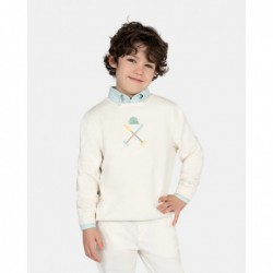 SUDADERA NIÑO VERMONT HARPER CRUDA