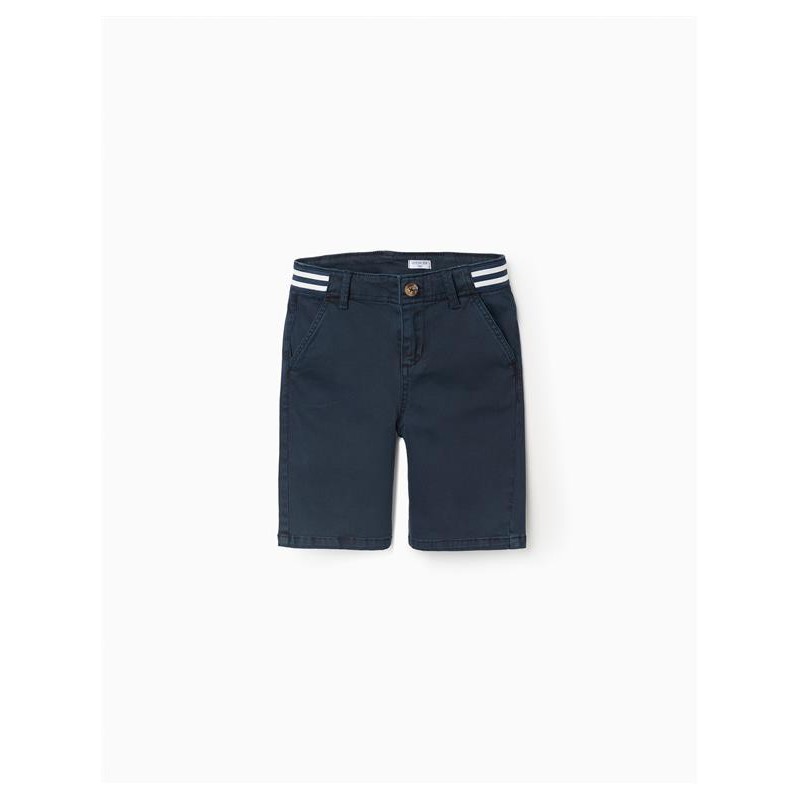 BERMUDA NIÑO AZUL MARINO ZIPPY