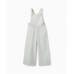 MONO NIÑA VICHY VERDE MINT