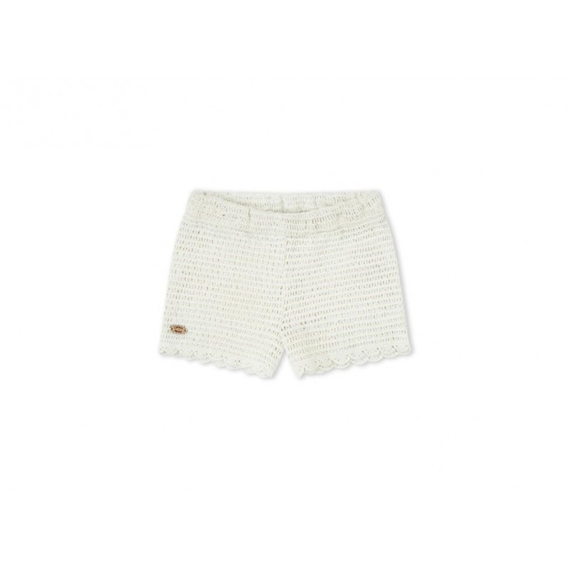 SHORT CHICA PUNTO BEIGE