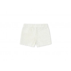 SHORT CHICA PUNTO BEIGE