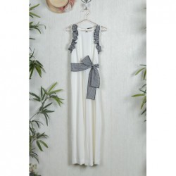 MONO CHICA HALTER VOLANTE...