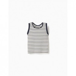 TOP CHICA RAYAS MARINERAS NAVI