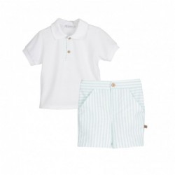 Conjunto de polo y bermuda...