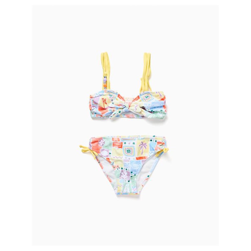 BIKINI NIÑA TOP NUDO ESTAMPADO ZIPPY