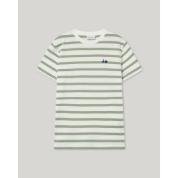 CAMISETA NIÑO SCOTTA RAYAS KHAKI