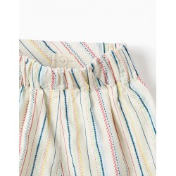 SHORT CHICA RAYAS COLORES