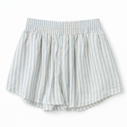 SHORT CHICA RAYAS CELESTE