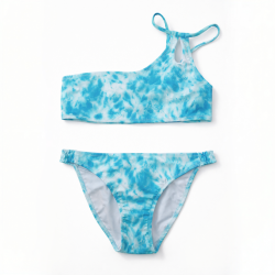 BIKINI CHICA TIE DYE TURQUESA