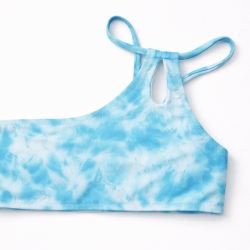 BIKINI CHICA TIE DYE TURQUESA