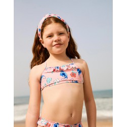 BIKINI NIÑA STITCH ROSA