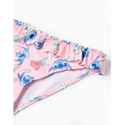 BIKINI NIÑA STITCH ROSA