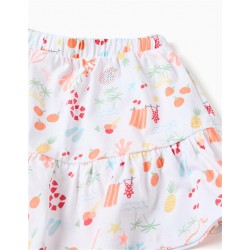 FALDA PANTALON NIÑA DIJUJOS MARINOS