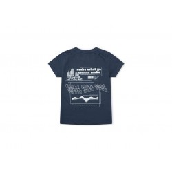 CAMISETA CHICO UWG VERDE AGUA