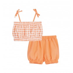 TOP NIÑA VICHY  & SHORT...