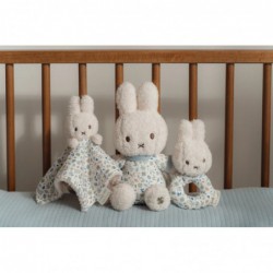 set regalo bebe miffy x little dutch peluche sonajero doudou azul chic and kid