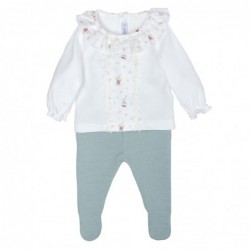 Conjunto de Camiseta Cruda...