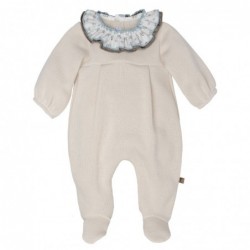 peto bebe ranita bombacho cuadros escoceses tartán gris marron azul tirantes botones calamaro baby chic and kid
