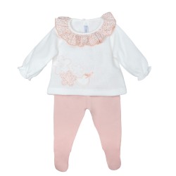 Conjunto de Camiseta Cruda...