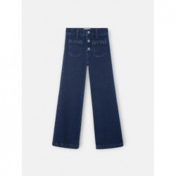 Pantalón vaquero wide leg...
