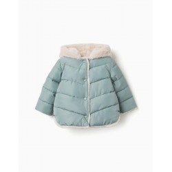 Chaqueton bebe niña verde &...