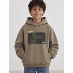 Sudadera Capucha Negra...