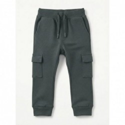 Pantalón Cargo de Felpa...