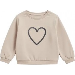Sudadera Infantil Beige...