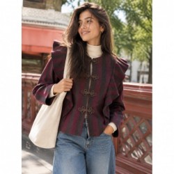 Chaqueta Rayas con Volantes...