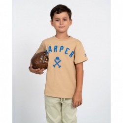 Camiseta beige con...
