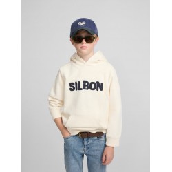 Sudadera cruda con capucha...