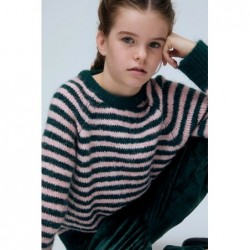 Jersey de niña a rayas...